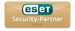 Eset Security Gold Partner für mehr Sicherheit Logo