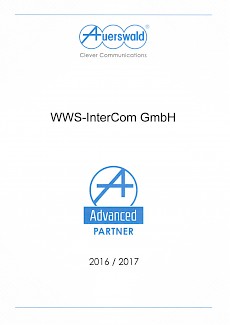 WWS-InterCom Auerswald Advanced Partner 2016-2017 in Göttingen