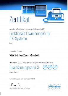 WWS-InterCom ist 