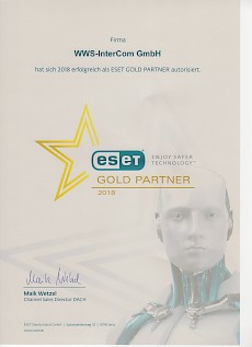 ESET Gold Partner 2018