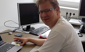 WWS-InterCom Lehrling Kai Gosewisch.