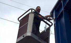 Outdoor-Internet mit WLAN-Brücke