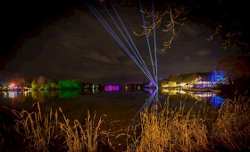 Der Göttinger Lichterlauf am Kiessee